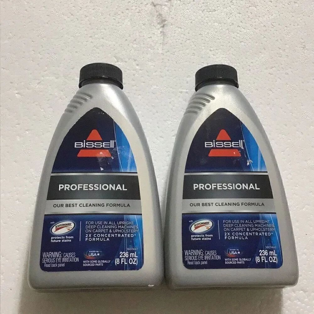 Bissell, professional floor cleaner 2 1/4 8 ounce bottles